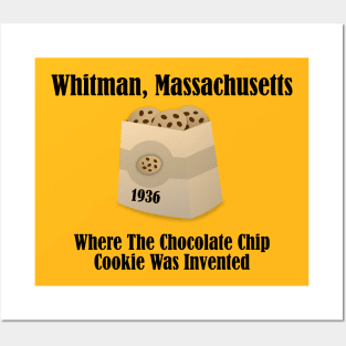 Whitman Massachusetts Where The Chocolate Chip Cookie Was Invented Posters and Art